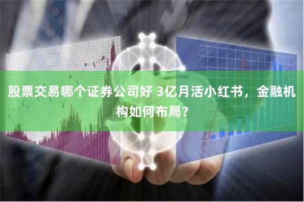 股票交易哪个证券公司好 3亿月活小红书，金融机构如何布局？